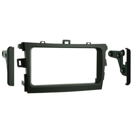 METRA ELECTRONICS Metra 95-8223 DDIN Installation Dash Kit for 2009-Up Toyota Corolla Vehicles - Black 95-8223